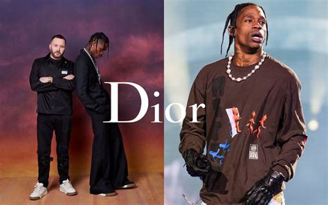 felpa dior x travis scott|dior and travis scott.